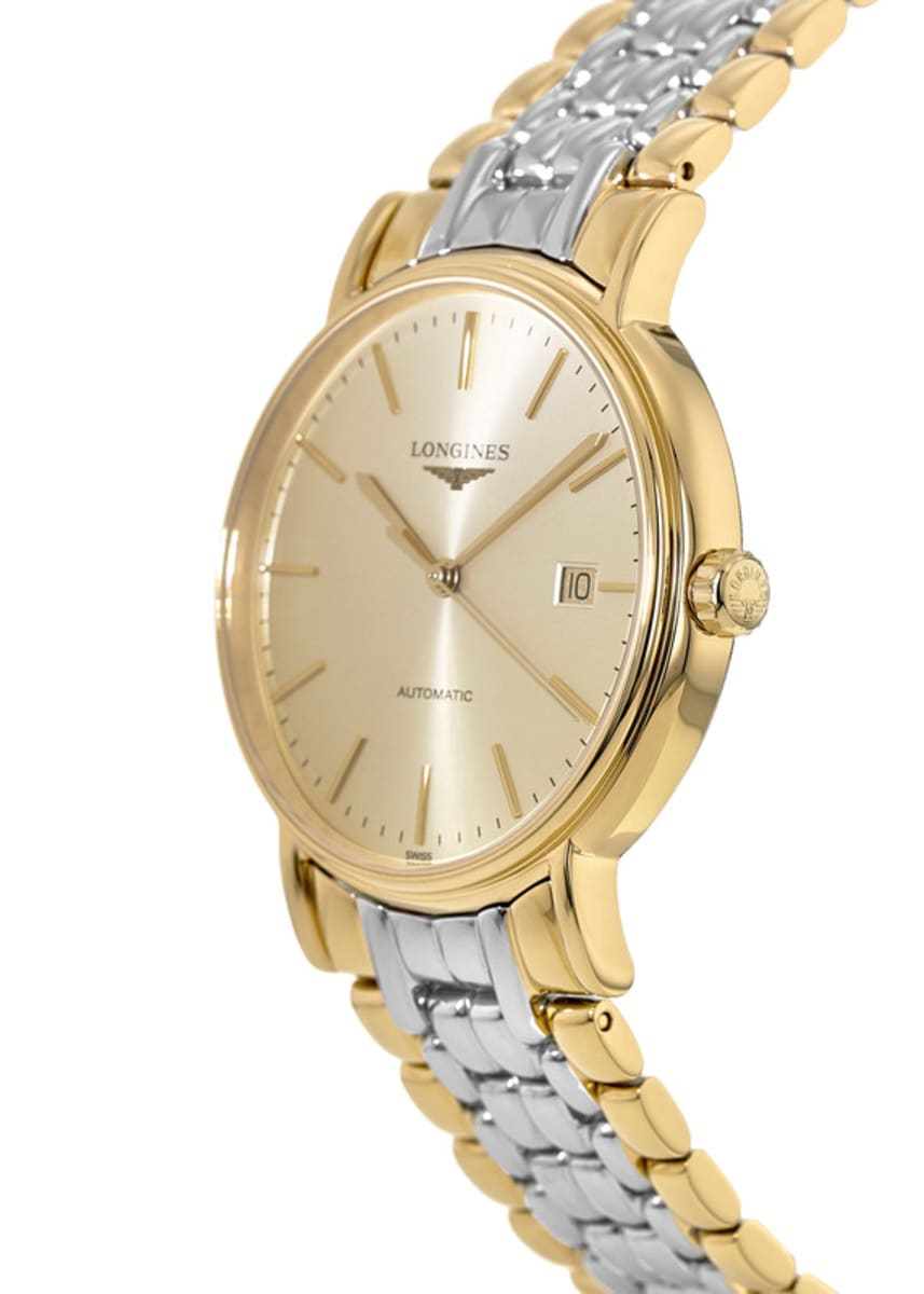 Longines Presence 38.5mm Automatic Stainless Steel Watch for Men - L4.921.2.32.7