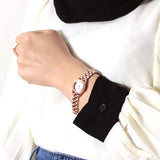  Shop Authentic Marc Jacobs Henry Rose Gold Dial Rose Gold Steel Strap Watch for Women - MBM3278 - Luxxuri