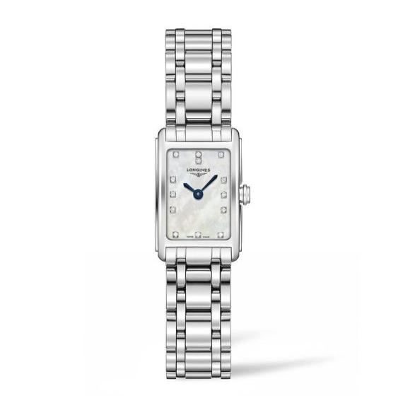  Shop Authentic Longines Dolcevita Diamonds Mother of Pearl Dial Silver Steel Strap Watch for Women - L5.258.4.87.6 - Luxxuri