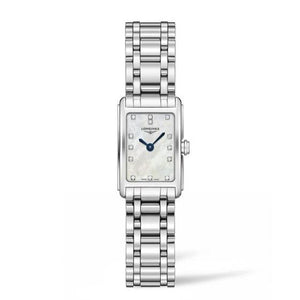  Shop Authentic Longines Dolcevita Diamonds Mother of Pearl Dial Silver Steel Strap Watch for Women - L5.258.4.87.6 - Luxxuri
