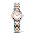  Shop Authentic Longines PrimaLuna Quartz White Dial Two Tone Steel Strap Watch for Women - L8.110.5.16.6 - Luxxuri