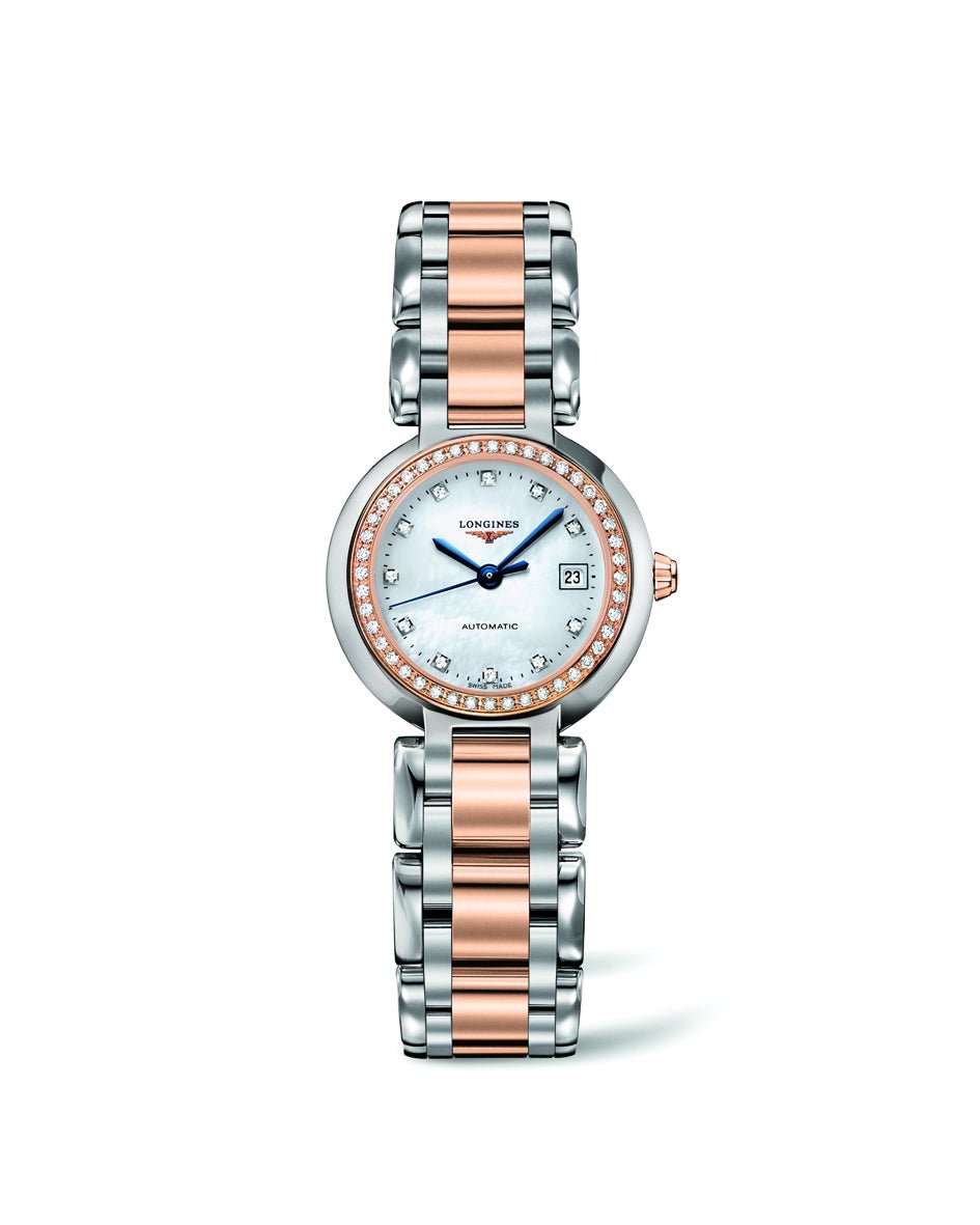  Shop Authentic Longines PrimaLuna Automatic Diamond 26.5mm Watch for Women - L8.111.5.89.6 - Luxxuri
