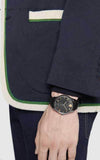  Shop Authentic Gucci G Timeless Automatic Blue Dial Black Leather Strap Watch For Men - YA126347 - Luxxuri