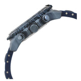  Shop Authentic Guess Velocity Chronograph Blue Dial Blue Rubber Steel Strap Watch for Men - W0599G4 - Luxxuri