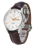  Shop Authentic Tag Heuer Carrera Calibre 5 Automatic White Dial Brown Leather Strap Watch for Men - WAR201D.FC6291 - Luxxuri