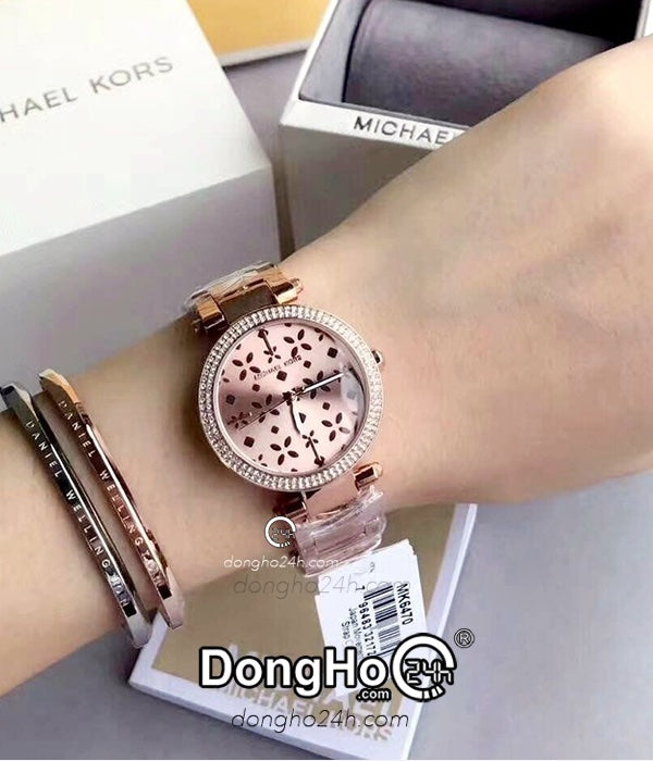  Shop Authentic Michael Kors Parker Rose Gold Dial Steel Strap Watch for Women - MK6470 - Luxxuri
