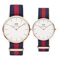  Shop Authentic Daniel Wellington Classic Oxford White Dial Two Tone NATO Strap Watch For Women - DW00100029 - Luxxuri