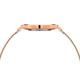  Shop Authentic Daniel Wellington Petite Amber Brown Dial Rose Gold Mesh Strap Watch for Women - DW00100478 - Luxxuri
