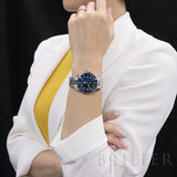  Shop Authentic Tag Heuer Aquaracer Diamonds Blue Dial Silver Steel Strap Watch for Women - WAY131L.BA0748 - Luxxuri