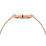  Shop Authentic Daniel Wellington Petite Amber Brown Dial Gold Mesh Strap Watch For Women - DW00100476 - Luxxuri