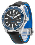  Shop Authentic Tag Heuer Aquaracer Calibre 5 Automatic Black Dial Black Nylon Strap Watch for Men - WAY201C.FC6395 - Luxxuri