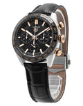  Shop Authentic Tag Heuer Carrera Chronograph Black Dial Black Leather Strap Watch for Men - CBN2A5A.FC6481 - Luxxuri