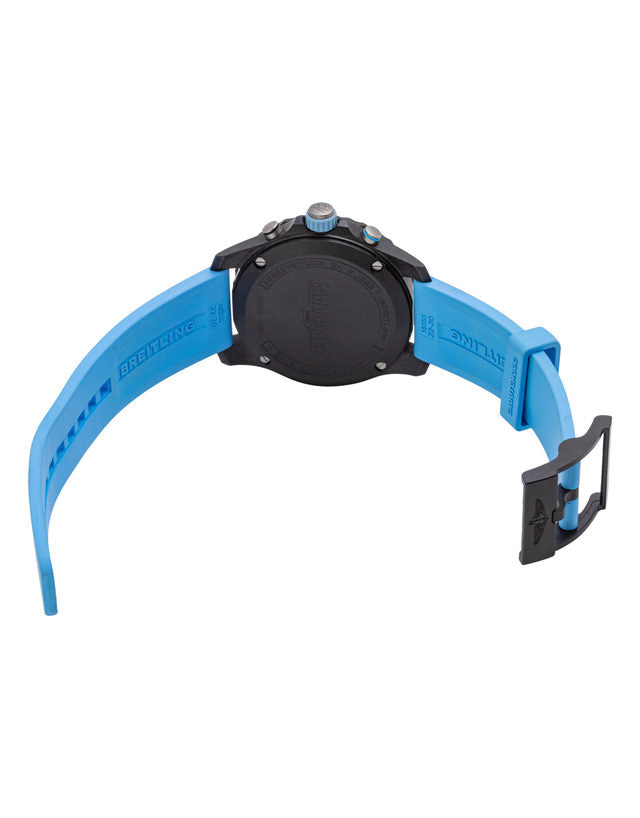  Shop Authentic Breitling Endurance Pro Black Dial Light Blue Rubber Strap Watch for Men - X82310281B1S1 - Luxxuri