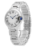  Shop Authentic Cartier Ballen Bleu De Cartier Silver Dial Silver Steel Strap Watch for Women - W6920084 - Luxxuri