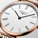  Shop Authentic Longines La Grande Classique De Longines White Dial Two Tone Mesh Bracelet Watch for Women - L4.209.1.91.7 - Luxxuri