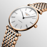  Shop Authentic Longines La Grande Classique De Longines White Dial Two Tone Mesh Bracelet Watch for Women - L4.209.1.91.7 - Luxxuri