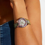 Shop Authentic Guess Lady Frontier Diamonds Silver Dial Multicolor Steel Strap Watch for Women - GW0044L1 - Luxxuri
