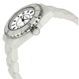  Shop Authentic Chanel J12 Ceramic White Dial White Steel Strap Watch for Women - J12 H0968 - Luxxuri