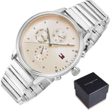  Shop Authentic Tommy Hilfiger Blake Pink Dial Silver Steel Strap Watch for Women - 1781904 - Luxxuri