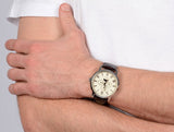  Shop Authentic Guess Delancy Quartz White Dial Brown Leather Strap Watch For Men - W0870G1 - Luxxuri