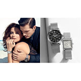  Shop Authentic Guess Delancey Black Dial Silver Mesh Bracelet Watch for Men - W0871G1 - Luxxuri