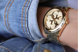  Shop Authentic Guess G-Twist Gold Dial Gold Steel Strap Watch for Women - W1082L2 - Luxxuri