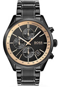  Shop Authentic Hugo Boss Grand Prix Black Dial Black Steel Strap Watch for Men - 1513578 - Luxxuri