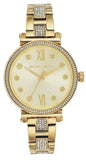  Shop Authentic Michael Kors Sofie Quartz Gold Dial Gold Steel Strap Watch For Women - MK3881 - Luxxuri