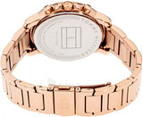  Shop Authentic Tommy Hilfiger Claudia Black Dial Rose Gold Steel Strap Watch for Women - 1781820 - Luxxuri