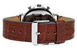  Shop Authentic Tommy Hilfiger Daniel Grey Dial Brown Leather Strap Watch for Men - 1710416 - Luxxuri