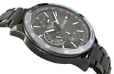 Shop Authentic Tommy Hilfiger Bank Grey Dial Grey Steel Strap Watch for Men - 1791719 - Luxxuri