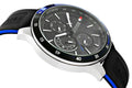  Shop Authentic Tommy Hilfiger Bank Quartz Black Dial Black Rubber Strap Watch for Men - 1791724 - Luxxuri