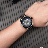  Shop Authentic Maserati Triconic Automatic Skeleton Blue Dial  Watch For Men - R8823139001 - Luxxuri