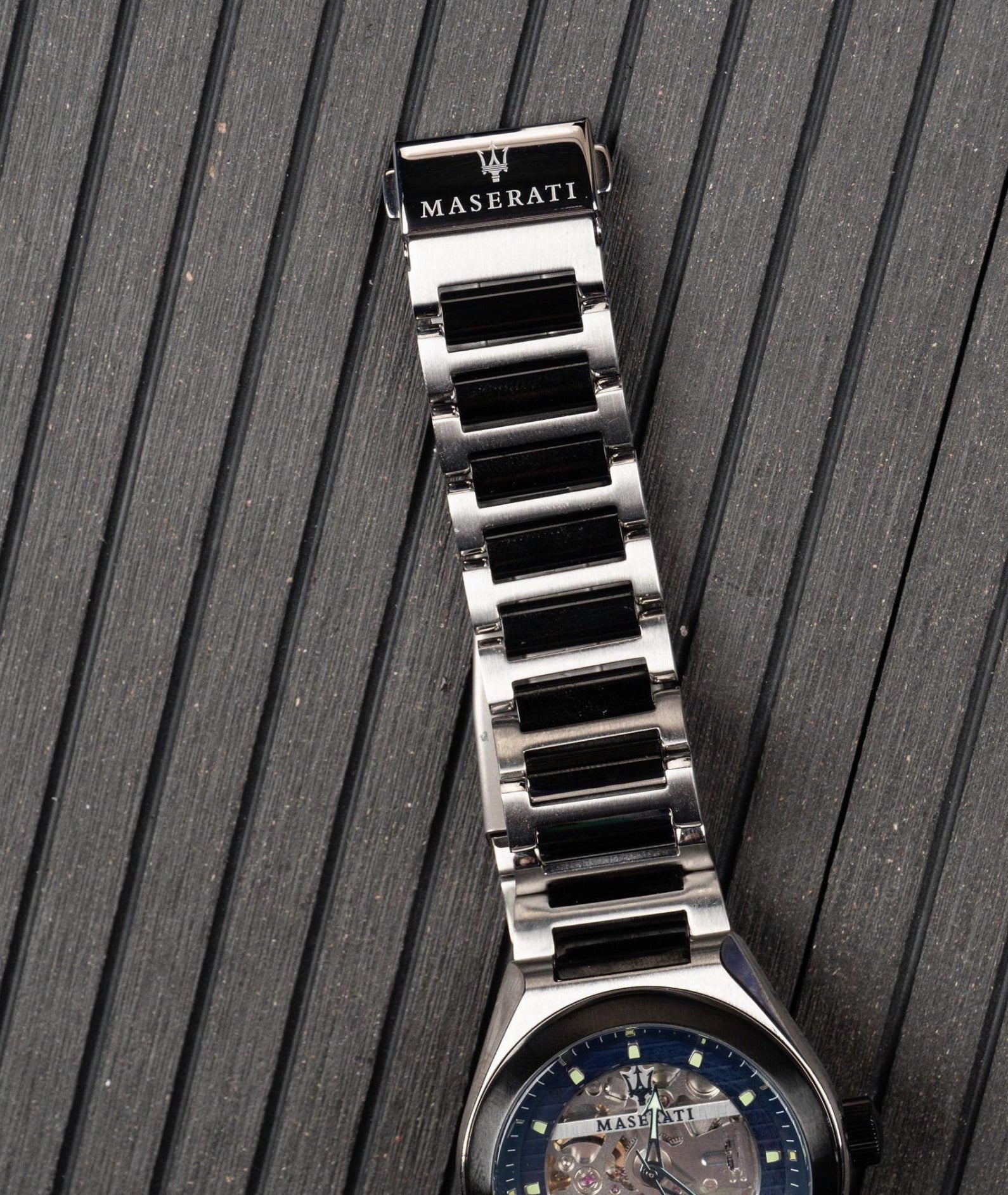  Shop Authentic Maserati Triconic Automatic Skeleton Blue Dial  Watch For Men - R8823139001 - Luxxuri