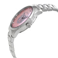 Shop Authentic Gucci G Timeless Quartz Mother of Pearl Pink Dial Silver Steel Strap Watch for Women - YA1264166 - Luxxuri