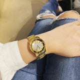  Shop Authentic Movado Bold Gold Dial Gold Steel Strap Watch for Women - 3600323 - Luxxuri