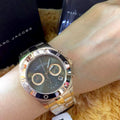  Shop Authentic Marc Jacobs Blade Chronograph Brown Dial Rose Gold Steel Strap Watch for Women - MBM3308 - Luxxuri