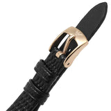  Shop Authentic Emporio Armani Cleo Three-Hand Mother of Pearl Dial Black Leather Strap Watch For Women - AR11485 - Luxxuri