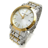  Shop Authentic Burberry Heritage White Dial Two Tone Stainless Steel Strap Watch for Men - BU1358 - Luxxuri