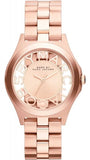  Shop Authentic Marc Jacobs Henry Rose Gold Dial Rose Gold Steel Strap Watch for Women - MBM3293 - Luxxuri