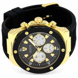  Shop Authentic Guess Poseidon Chronograph Black Dial Black Rubber Strap Watch for Men - GW0057G1 - Luxxuri