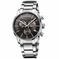  Shop Authentic Calvin Klein City Chronograph Black Dial Silver Steel Strap Watch for Men - K2G27143 - Luxxuri