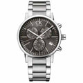  Shop Authentic Calvin Klein Post Minimal Chronograph Black Dial Silver Steel Strap Watch for Men - K7627161 - Luxxuri