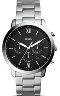  Shop Authentic Fossil Neutra Chronograph Black Dial Silver Steel Strap Watch for Men - FS5384 - Luxxuri