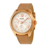  Shop Authentic Fossil Cecile White Dial Beige Leather Strap Watch for Women - AM4532 - Luxxuri