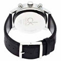  Shop Authentic Calvin Klein City Chronograph Silver Dial Black Leather Strap Watch for Men - K2G271C6 - Luxxuri