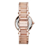  Shop Authentic Michael Kors Parker Pink Dial Two Tone Steel Strap Watch for Women - MK6110 - Luxxuri