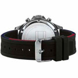  Shop Authentic Tommy Hilfiger Bank Quartz Black Dial Black Rubber Strap Watch for Men - 1791724 - Luxxuri