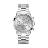  Shop Authentic Guess Hendrix Silver Dial Silver Steel Strap Watch for Men - GW0066G1 - Luxxuri