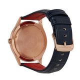  Shop Authentic Emporio Armani Classic Silver Dial Blue Leather Strap Watch For Men - AR11131 - Luxxuri